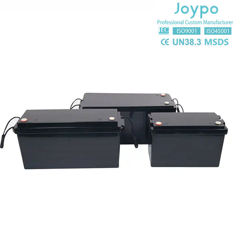 دورة عميقة Lifepo4 البحرية بطارية الليثيوم 12.8V 100Ah IP67 مقاومة للماء للقوارب