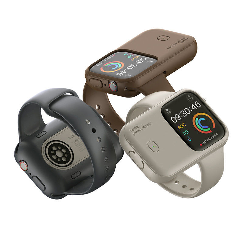 بطارية ليثيوم أيون بوليمر مغناطيسية الشحن اللاسلكي بنك الطاقة المحمول لـ Apple Watch