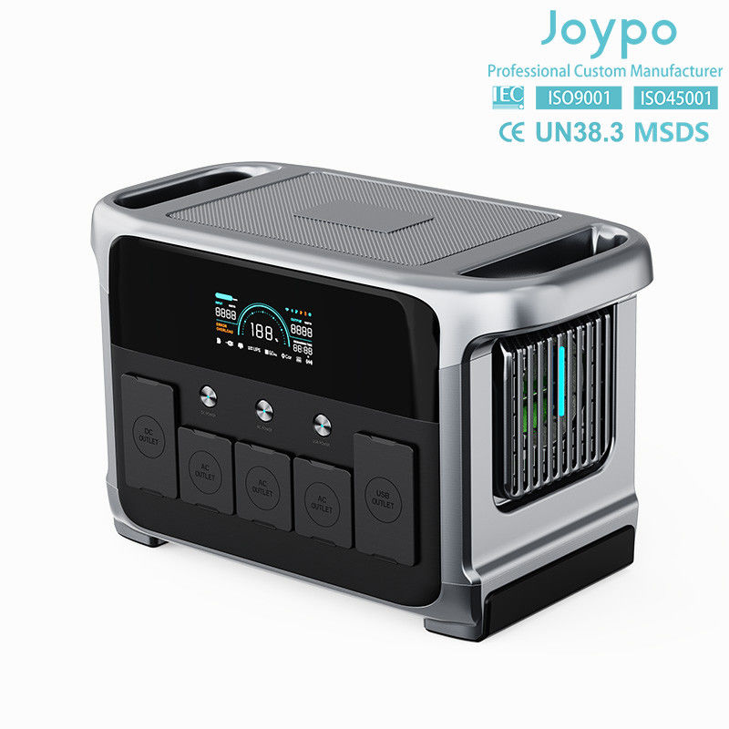 LiFePO4 بطارية محطة الطاقة المحمولة 1200W خارج الشبكة نظام الطاقة الشمسية للمنزل